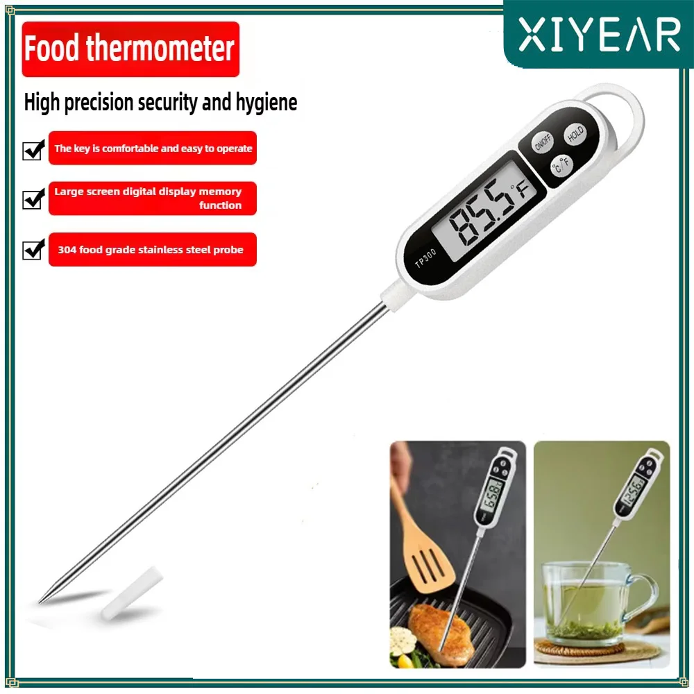 Thermometer Candy Candle - Termometro Digitale per Carne e Alimenti,