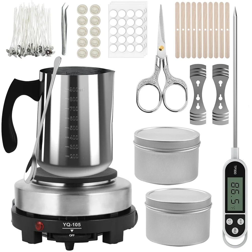 Candle Making Pot - Pentola per versare candele con piastra