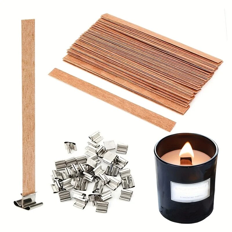 Candle Making Kit Beeswax - 30 pezzi di alta qualità stoppino