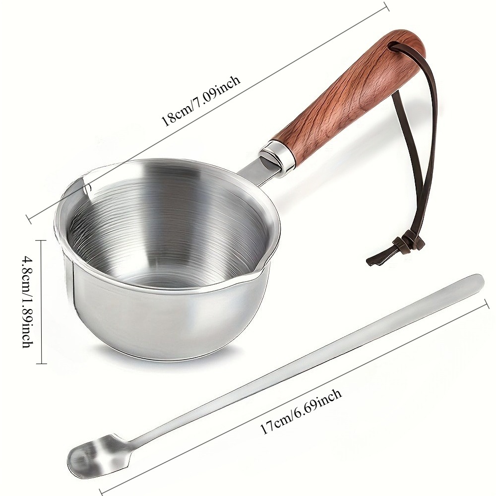 Candle Making Pot - Pentola in acciaio inossidabile da 10