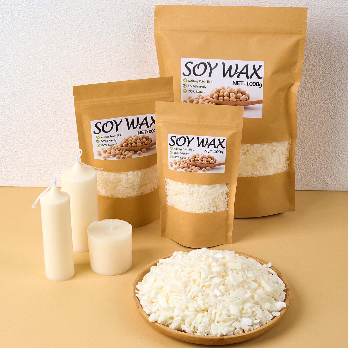 Candle Making Ingredients - 1 libbra di cera di soia
