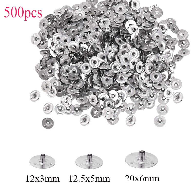 Candle Making Wicks - 500 Pezzi Candela Stoppino In Metallo