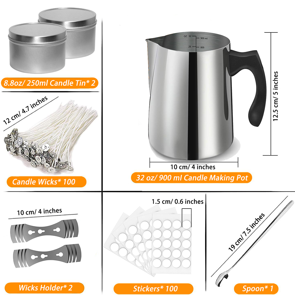 Forniture per kit iniziale per - Candle Making Pot recensione e prezzo