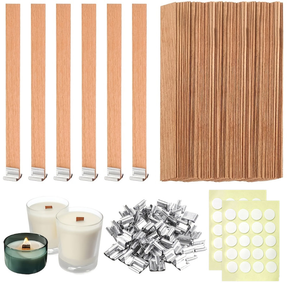 100 pezzi stoppini in legno co - Candle Making Wicks recensione e prezzo