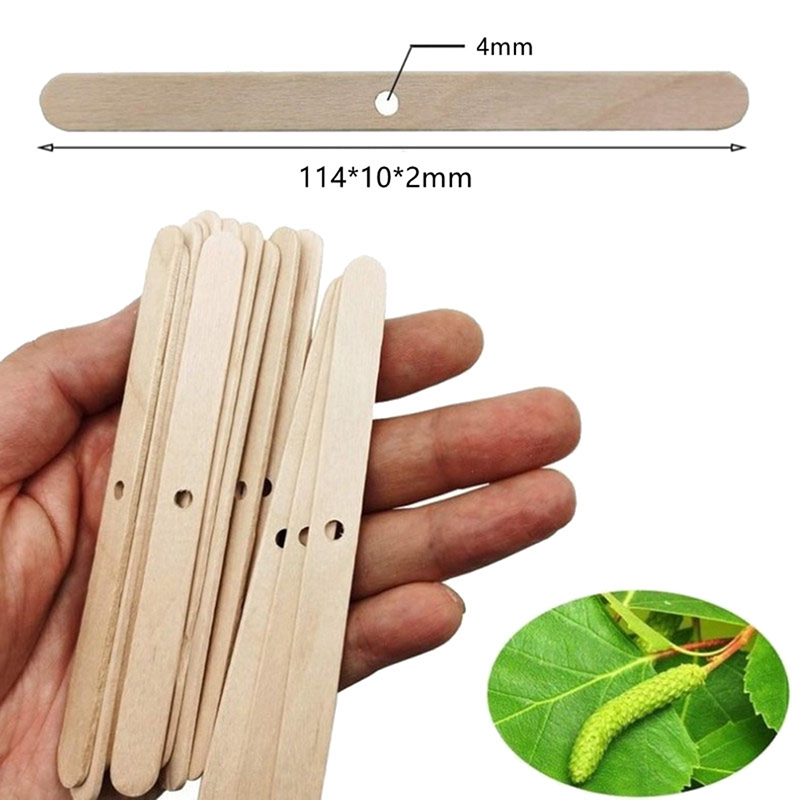 ● 50 Pezzi Supporti in Legno p - Candle Making Wicks recensione e prezzo