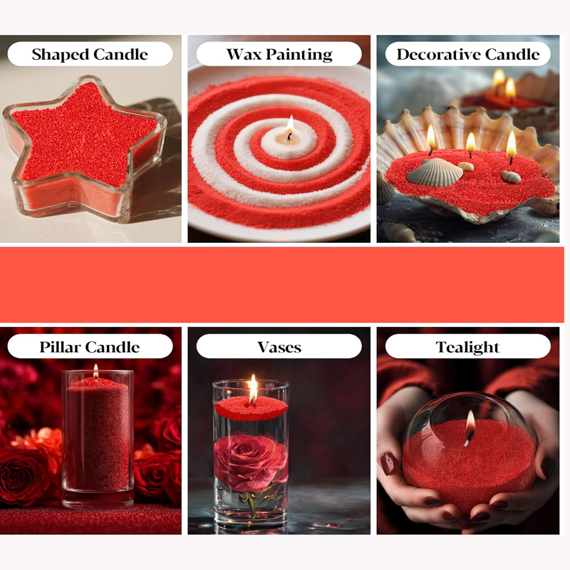 100G Green White Red Sand Pear - Candle Making Wicks recensione e prezzo