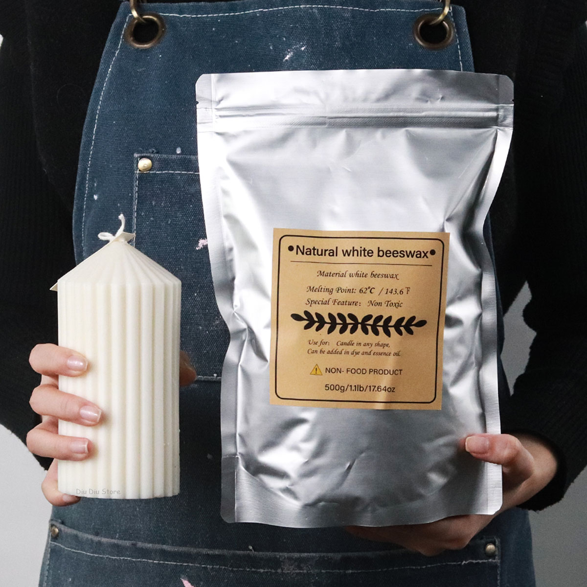 Cera d'api bianca Materiale pe - Candle Making Kit Beeswax recensione e prezzo