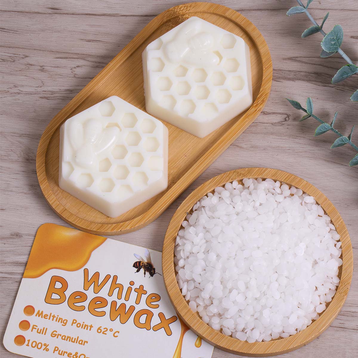 Cera d'api bianca Pura candela - Candle Making Wicks recensione e prezzo