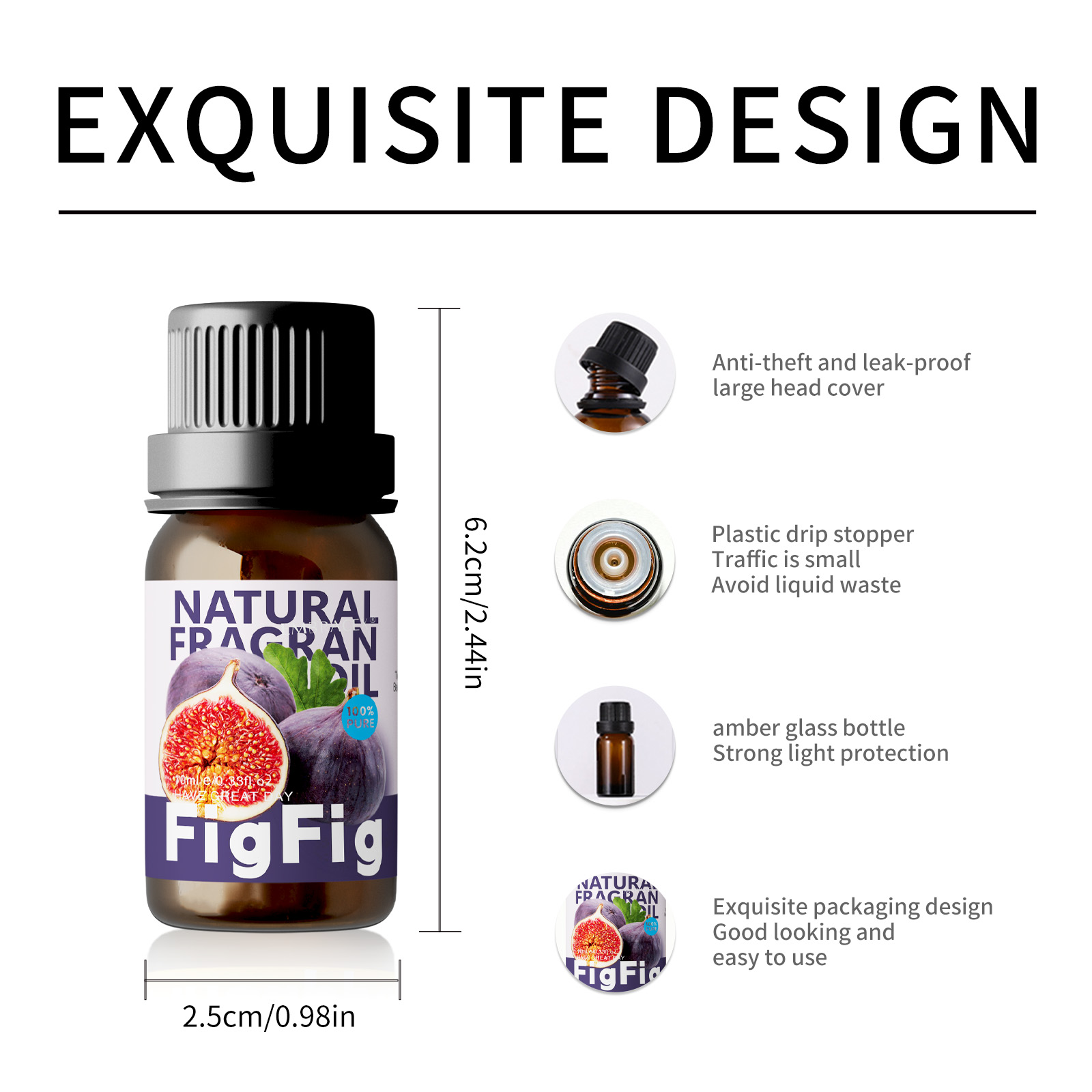 Olio essenziale di fico da 10  - Candle Making Fragrance Oils recensione e prezzo