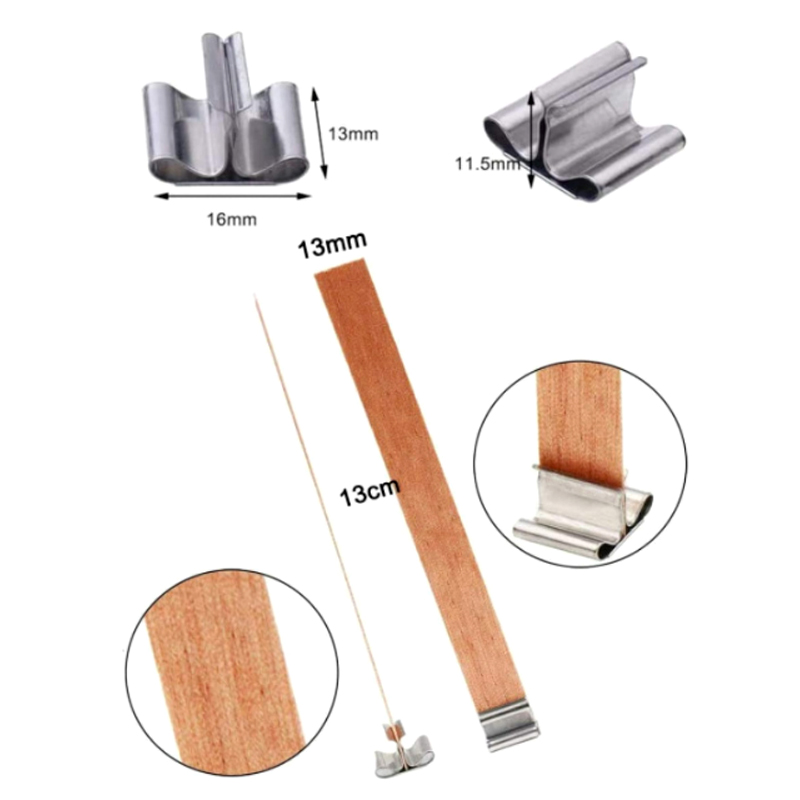 30 stoppini per candele in leg - Candle Making Pot recensione e prezzo