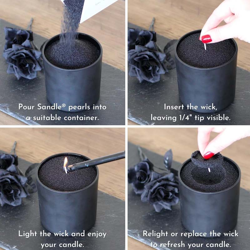 Sabbia Nera per Candele con St - Candle Making Ingredients recensione e prezzo