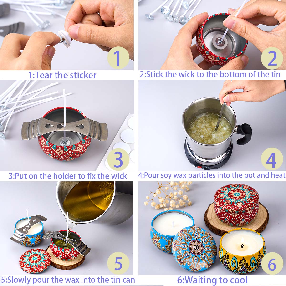 Kit per la creazione di candel - Candle Making Pot recensione e prezzo